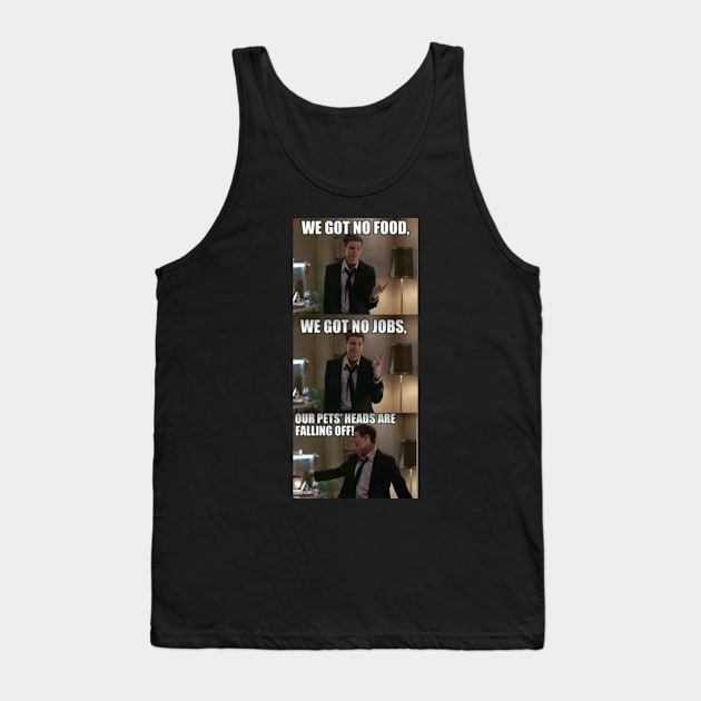 DUMB AND DUMBER QUOTE Tank Top by ematzzz